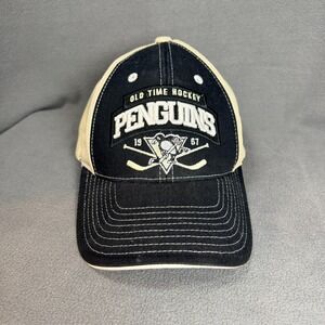 Early 2000's Pittsburgh Penguins OTH Old Time Hockey Hat NHL Strapback